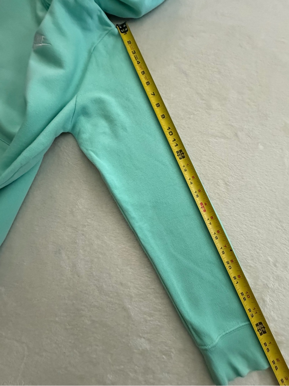 Nike Women's Mint Green Pullover Hoodie, Size L - Picture 11 of 11